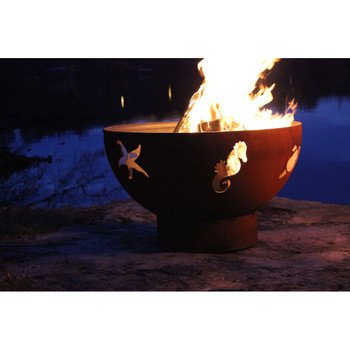 Fire Pit Art Sea Creatures Fire Pit