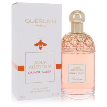 Aqua Allegoria Orange Soleia by Guerlain Eau De Toilette Spray (Unisex) 4.2 oz for Men