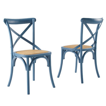 Modway EEI-3481 Gear Dining Side Chair Set of 2