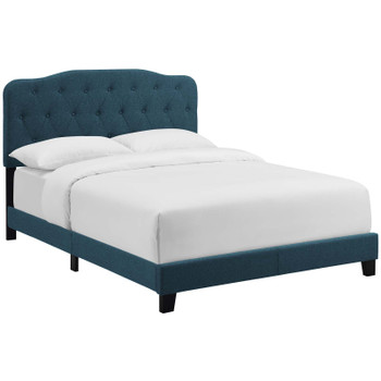 Modway Amelia Twin Upholstered Fabric Bed MOD-5838-AZU Azure