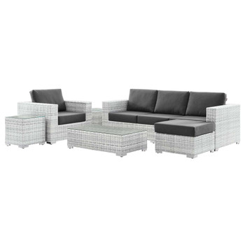 Modway EEI-5449-LGR Convene 6-Piece Outdoor Patio Set