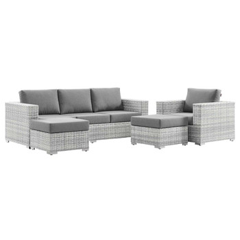 Modway EEI-5451-LGR Convene 4-Piece Outdoor Patio Set