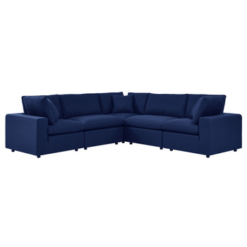 Modway EEI-5590 Commix 5-Piece Sunbrella® Outdoor Patio Sectional Sofa