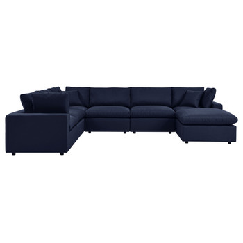 Modway EEI-5591 Commix 7-Piece Outdoor Patio Sectional Sofa