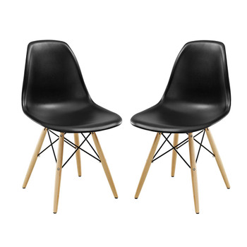 Modway EEI-928 Pyramid Dining Side Chairs Set of 2
