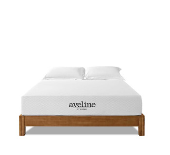 Modway Aveline 10" California King Gel Memory Foam Mattress MOD-6079-WHI