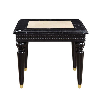 ACME LV01159 Tayden End Table with Marble Top