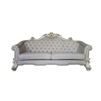 ACME LV01329 Vendom II Sofa with Leather with 6 Pillows