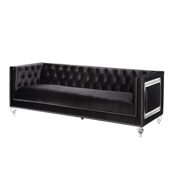 ACME LV01403 Heibero Black Sofa