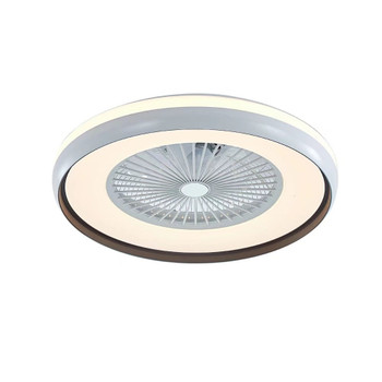 Homeroots Minimalist LED Light With Ceiling Fan 475195