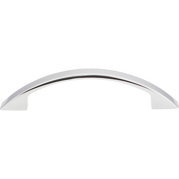 Elements 96 mm Center-to-Center Polished Chrome Arched Somerset Cabinet Pull 8004-PC