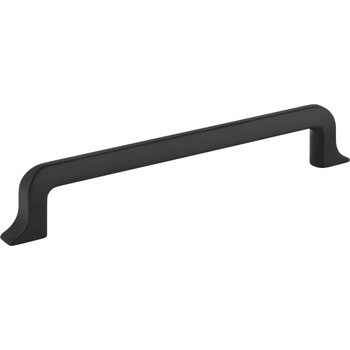 Jeffrey Alexander 160 mm Center-to-Center Matte Black Callie Cabinet Pull 839-160MB