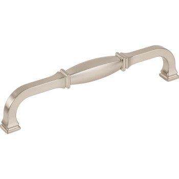 Jeffrey Alexander 160 mm Center-to-Center Satin Nickel Audrey Cabinet Pull 278-160SN