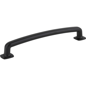 Jeffrey Alexander 160 mm Center-to-Center Matte Black Belcastel 1 Cabinet Pull MO6373-160MB