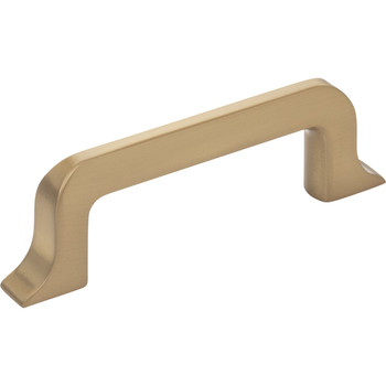 Jeffrey Alexander 3" Center-to-Center Satin Bronze Callie Cabinet Pull 839-3SBZ