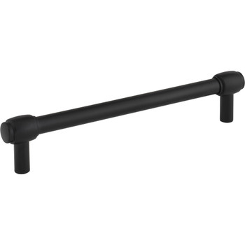 Jeffrey Alexander 160 mm Center-to-Center Matte Black Hayworth Cabinet Bar Pull 885-160MB