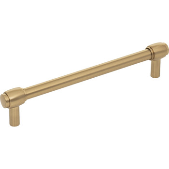 Jeffrey Alexander 160 mm Center-to-Center Satin Bronze Hayworth Cabinet Bar Pull 885-160SBZ