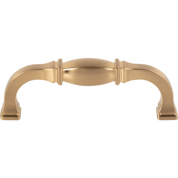 Jeffrey Alexander 96 mm Center-to-Center Satin Bronze Audrey Cabinet Pull 278-96SBZ