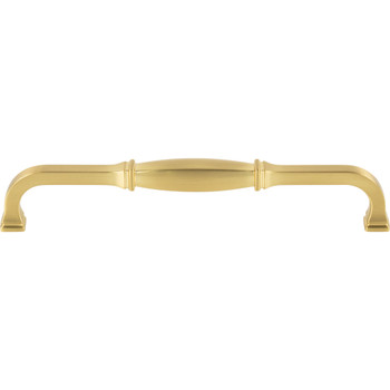 Jeffrey Alexander 192 mm Center-to-Center Brushed Gold Audrey Cabinet Pull 278-192BG