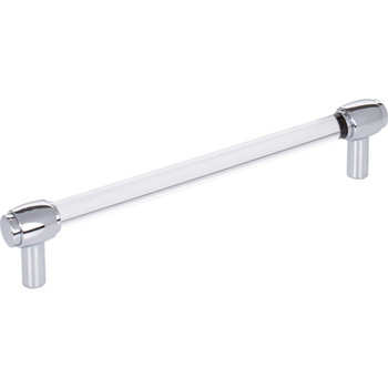 Jeffrey Alexander 160 mm Center-to-Center Polished Chrome Carmen Cabinet Bar Pull 775-160PC