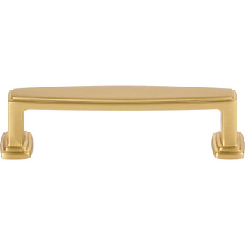 Jeffrey Alexander 96 mm Center-to-Center Brushed Gold Richard Cabinet Pull 171-96BG