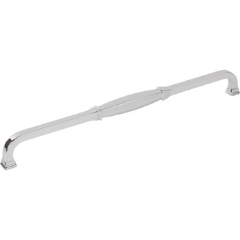 Jeffrey Alexander 305 mm Center-to-Center Polished Chrome Audrey Cabinet Pull 278-305PC