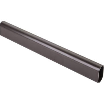 Hardware Resources Dark Bronze 8' Oval 1.0 mm Closet Rod 15302ORB-40