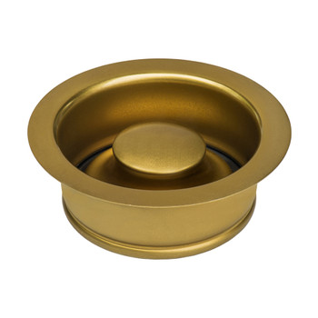 Ruvati Garbage Disposal Flange for Kitchen Sinks - Brass / Gold Tone Stainless Steel - RVA1041GG