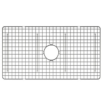 Ruvati Stainless Steel Bottom Rinse Grid Replacement for RVL2100WH Fireclay Kitchen Sink - RVA621009