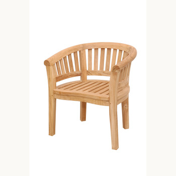 Anderson Curve Armchair Extra Thick Wood - CHD-032T