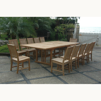 Anderson Sahara Rialto 13-Pieces Rectangular Dining Set - Set-08