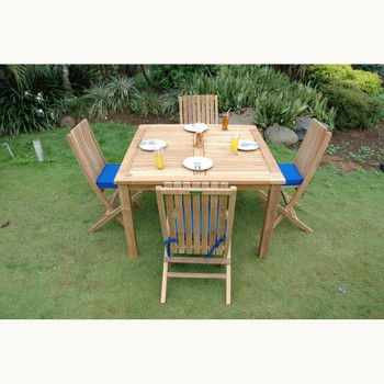 Anderson Windsor Comfort Chair 7-Pieces Folding Dining Set - Set-105A