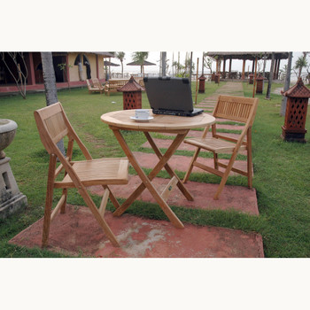 Anderson Windsor 3-pieces Round Bistro Set - Set-23