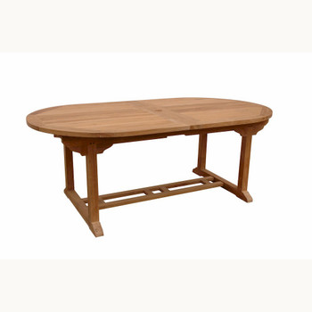 Anderson Bahama 117" Oval Extension Table w/ Double Extensions - TBX-117VD