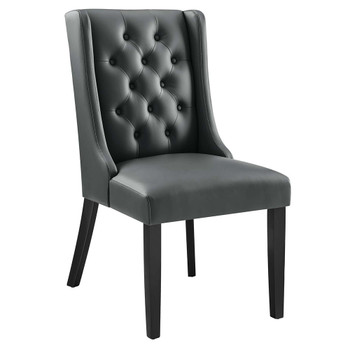 Modway Baronet Button Tufted Vegan Leather Dining Chair EEI-2234