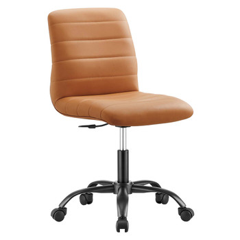 Modway Ripple Armless Vegan Leather Office Chair EEI-4974