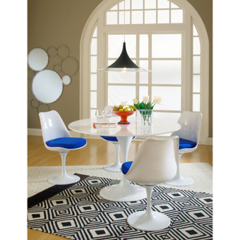 Modway Lippa Dining Fabric Side Chair EEI-115-BLU