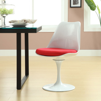 Modway Lippa Dining Fabric Side Chair EEI-115-RED