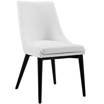 Modway Viscount Vinyl Dining Chair EEI-2226-WHI