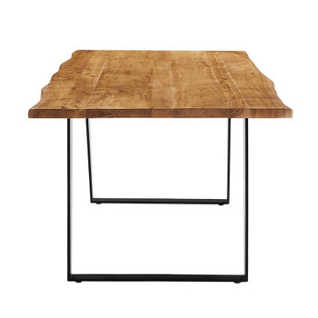 Modway Viggo 60" Live Edge Acacia Wood Acacia Wood Dining Table - EEI-6067