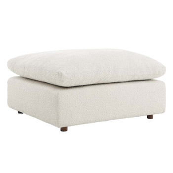 Modway Commix Down Filled Overstuffed Boucle Fabric Ottoman - EEI-6258