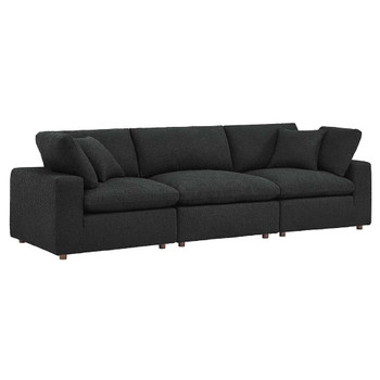 Modway Commix Down Filled Overstuffed Boucle Fabric 3-Seater Sofa - EEI-6362