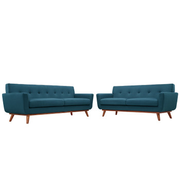 Modway Engage Loveseat and Sofa Set of 2 EEI-1348-AZU