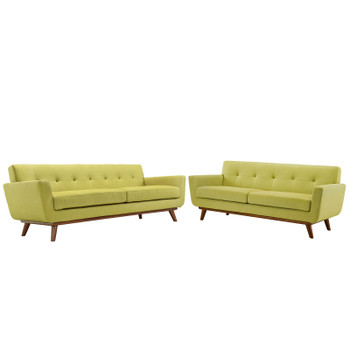 Modway Engage Loveseat and Sofa Set of 2 EEI-1348-WHE