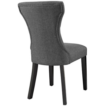 Modway Silhouette Dining Side Chair EEI-1380-GRY Gray