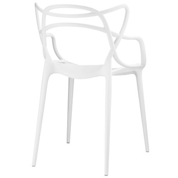 Modway Entangled Dining Armchair EEI-1458-WHI White