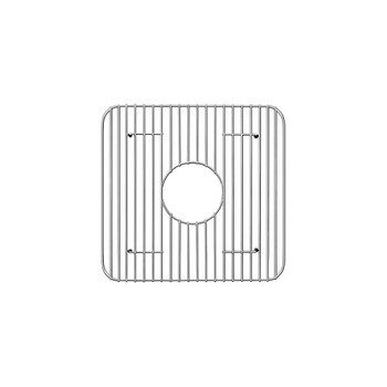 Whitehaus Stainless Steel Small Sink Grid For Use With Fireclay Sink Model WHODB5542 - GR5542SM