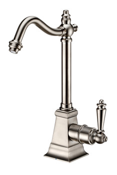 Whitehaus Point Of Use Cold Water Drinking Faucet With Traditional Swivel Spout - WHFH-C2011-BN