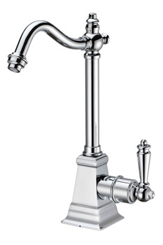 Whitehaus Point Of Use Cold Water Drinking Faucet With Traditional Swivel Spout - WHFH-C2011-C