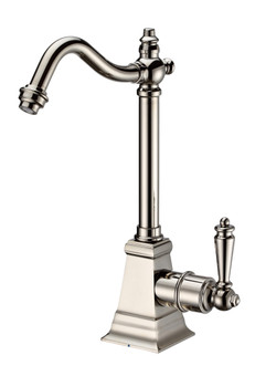 Whitehaus Point Of Use Cold Water Drinking Faucet With Traditional Swivel Spout - WHFH-C2011-PN